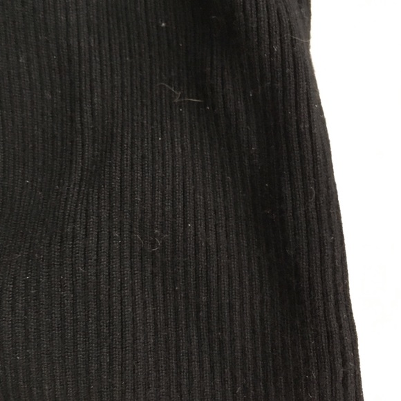 Zara Ribbed Quarter Sleeve High Neck Sweater Shirt - Picture 4 of 8